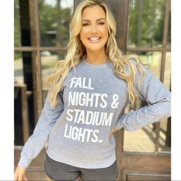 Live, Love, Gameday Tops - Comfy Football Sweatshirt-New
